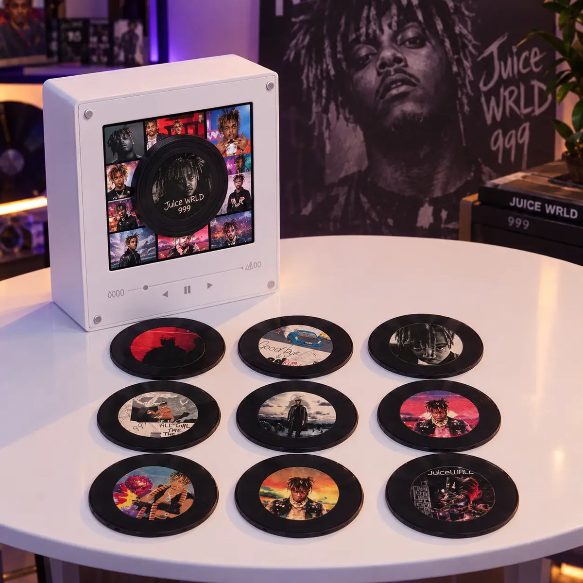 Lucid Vinyl Juice WRLD - Magnetic Music Box