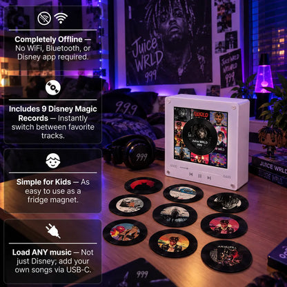Lucid Vinyl Juice WRLD - Magnetic Music Box